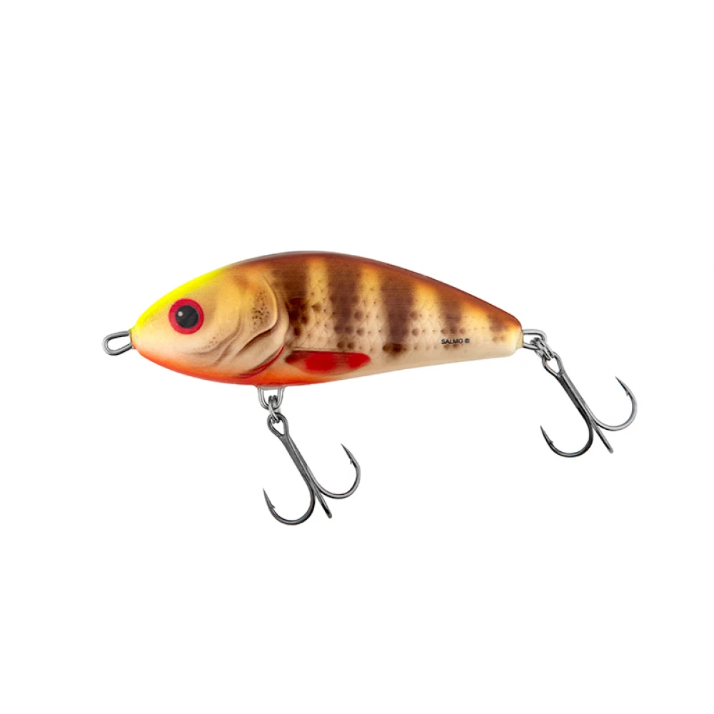 Salmo Fatso - Sinking - 10cm - Spotted Brown Perch