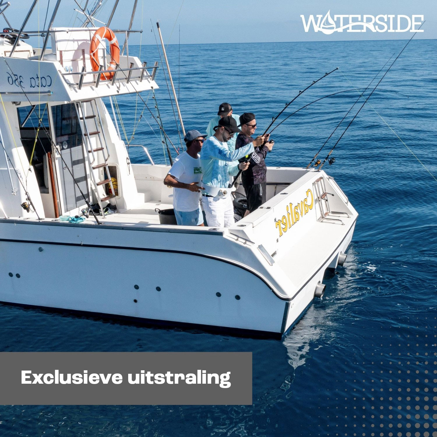 Waterside - Luxus Low Back - Siège de bateau - Fynn - Série Dark