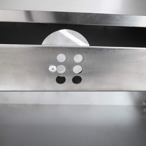 Eversmoke Magnum en acier inoxydable - Comprend un thermomètre - Boîte à fumée