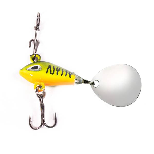 Spinfish - Vert/Orange - 7g - Poisson Nageur 