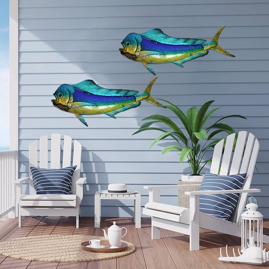 Eurocatch Dorado Décoration Murale 99cm Art 3D en Métal et Verre