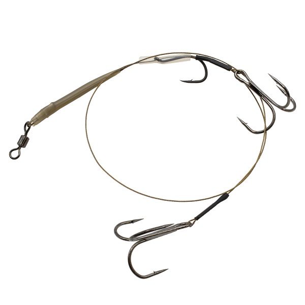 Pike Trace Specialist - Double - # 4 - 12kg - Bas de Ligne Monté 