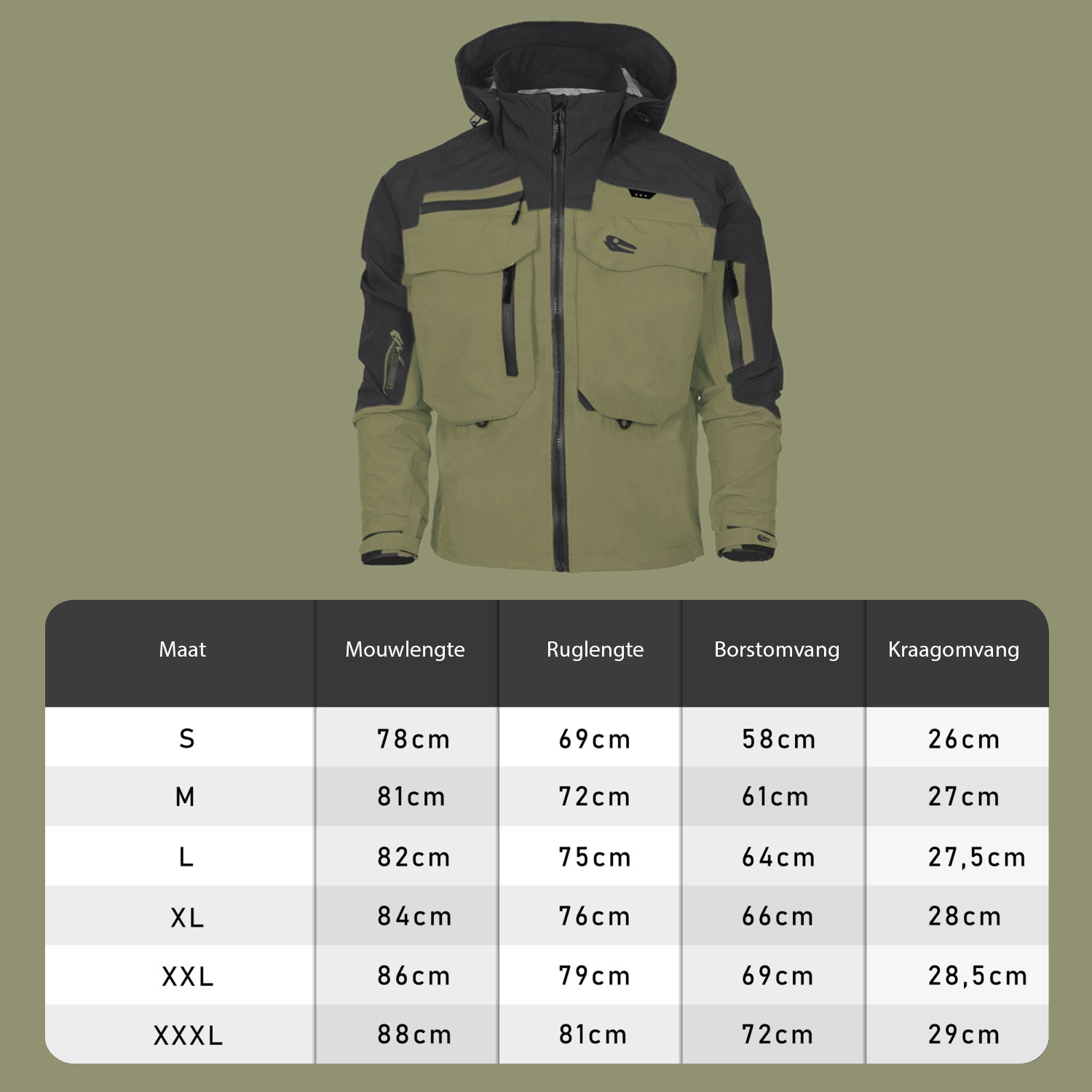 Legendfossil Outdoor Jacket Kenai - Veste d'extérieur imperméable - Doublure polaire - Coupe-vent - Noir désert _ XL