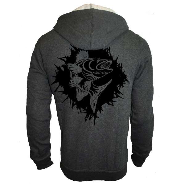 Sweat Anthracite Zander Obsession Taille M