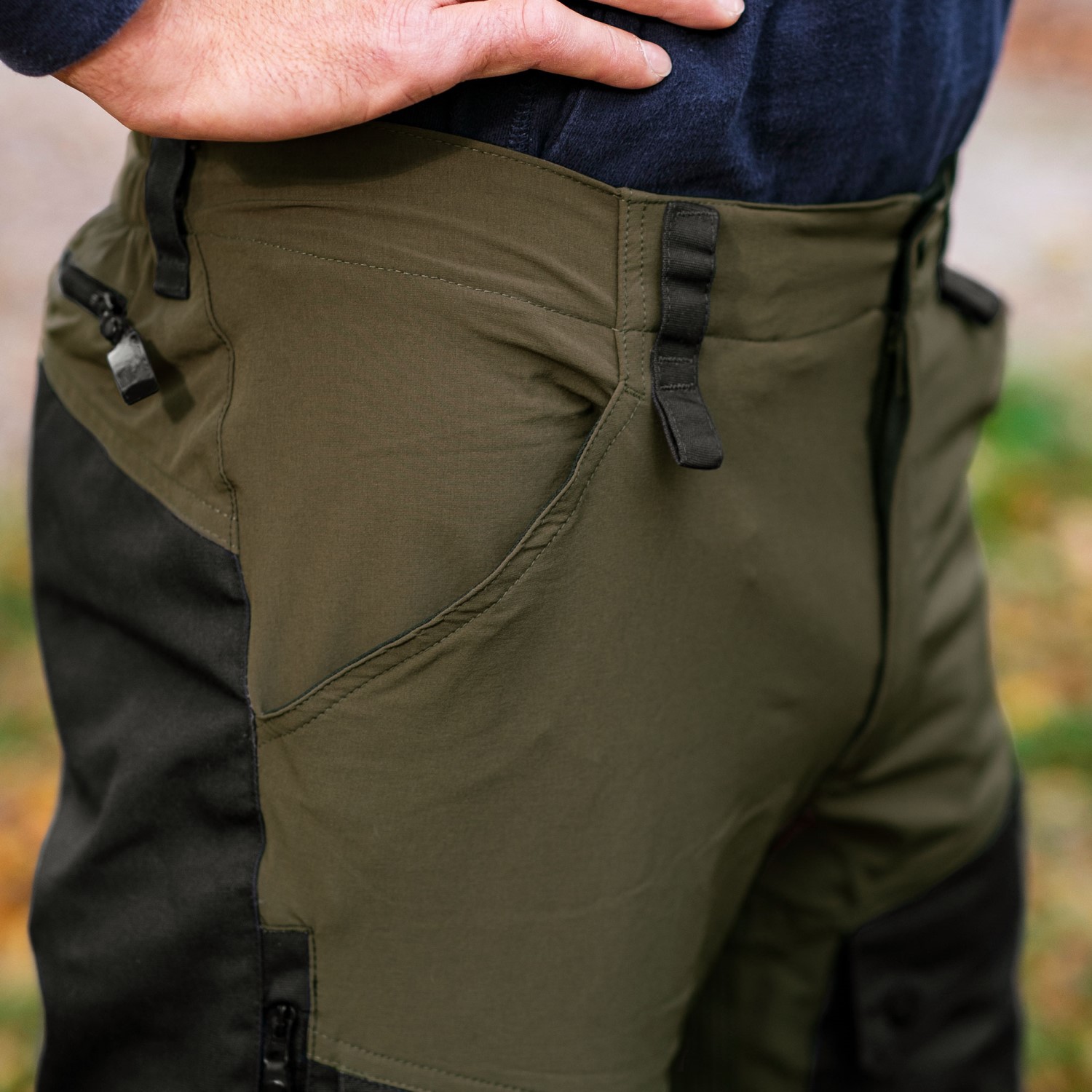 Legendfossil - OF Stretch Pants Suède - Pantalon outdoor - Olive - S