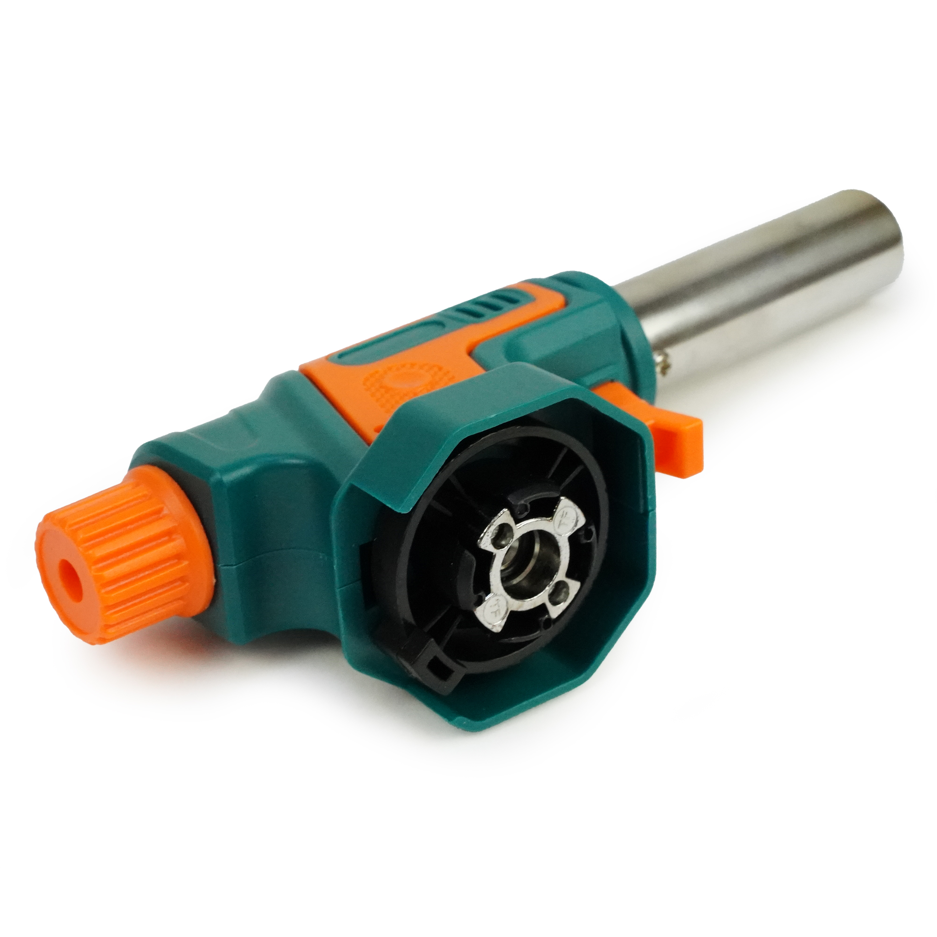 Eurocatch Gasbrander 1300°C – Voor 227g Cartridge – Elektrische Ontsteking – Instelbaar Brandvermogen – Soldeerbrander / Crème Brûlée Brander