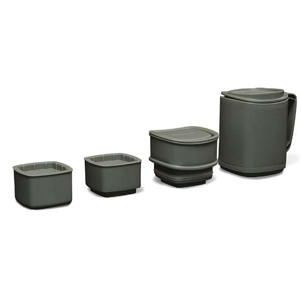 Thermomug DLX - Gunmetal Green - Goblet - Ensemble