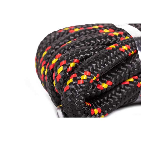 Polypropylène Cordage - Noir/Rouge/Jaune - 14mm - 10m - Corde