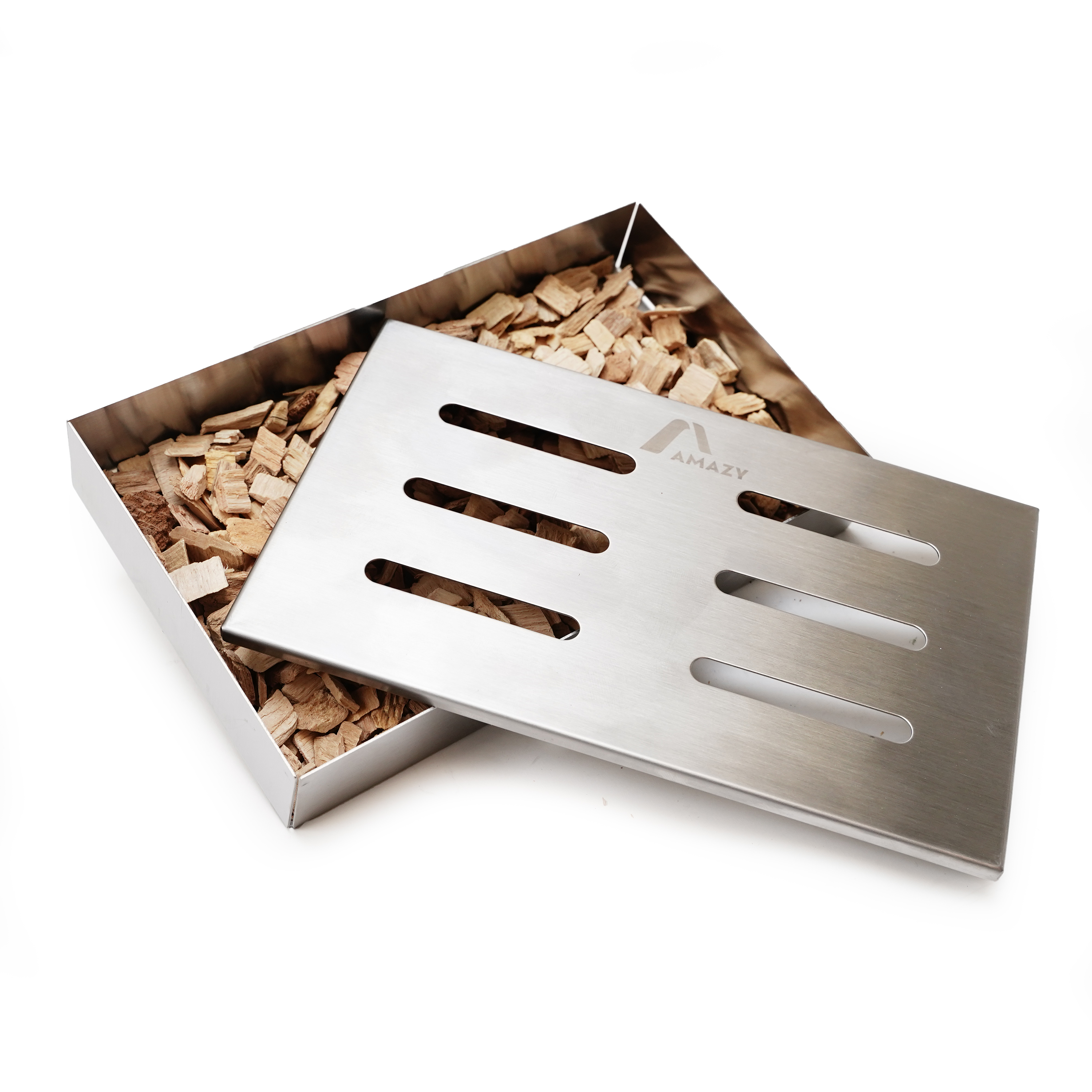 Eurocatch Boîte à Fumage en Acier Inoxydable