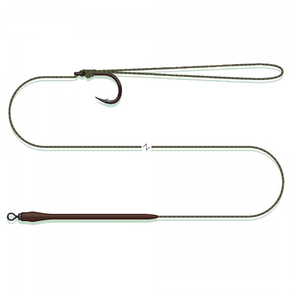 Standard Pellet Rig - 70cm - 0.95mm - #3/0 - Suspending - Bas de Ligne Monté
