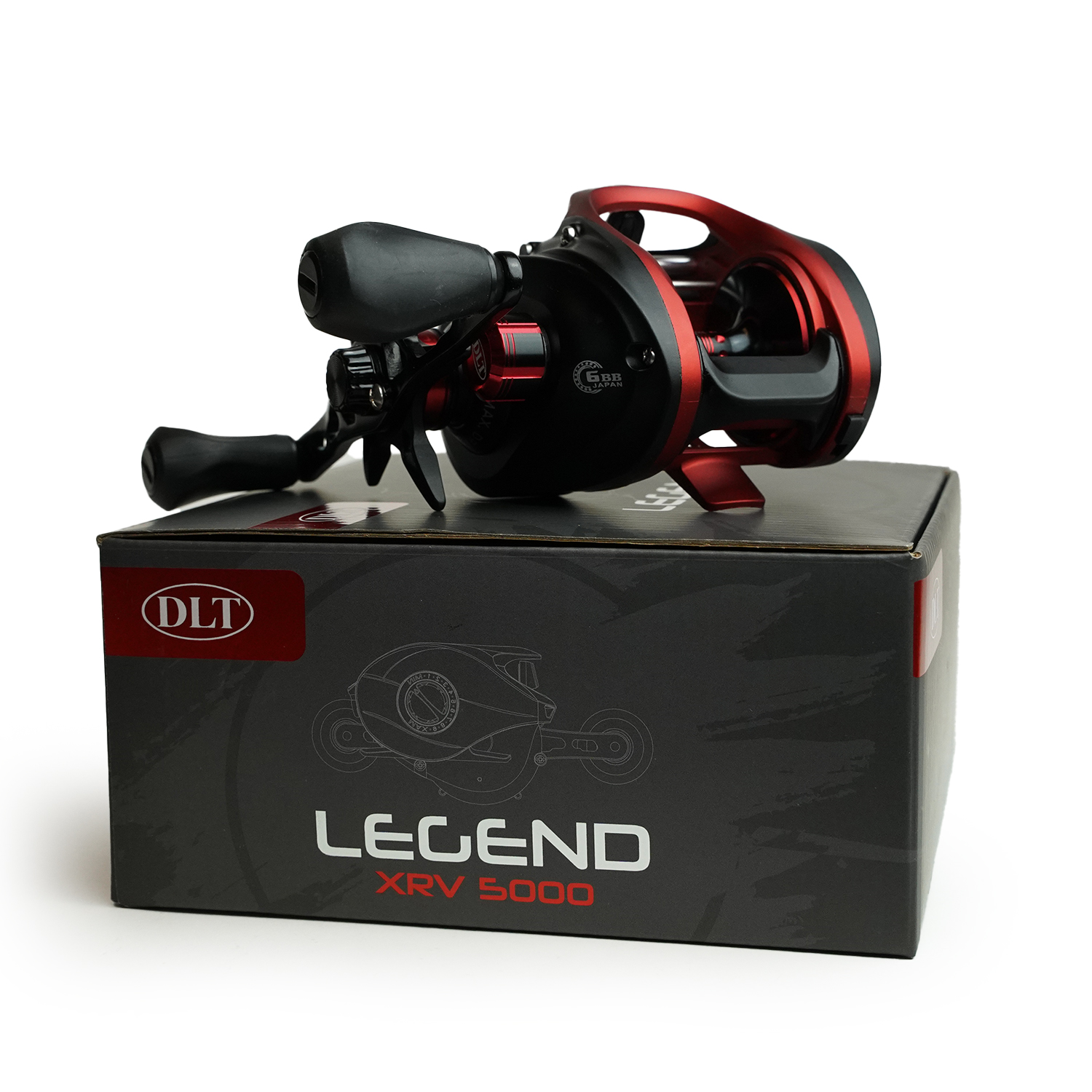 Moulinet Baitcast DLT Legend XRV 5000 - 17Kg Star Slip - Version Cliquet