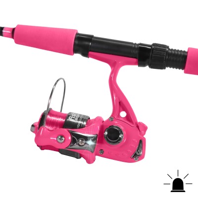 Avec la canne à pêche polyvalente Eurocatch