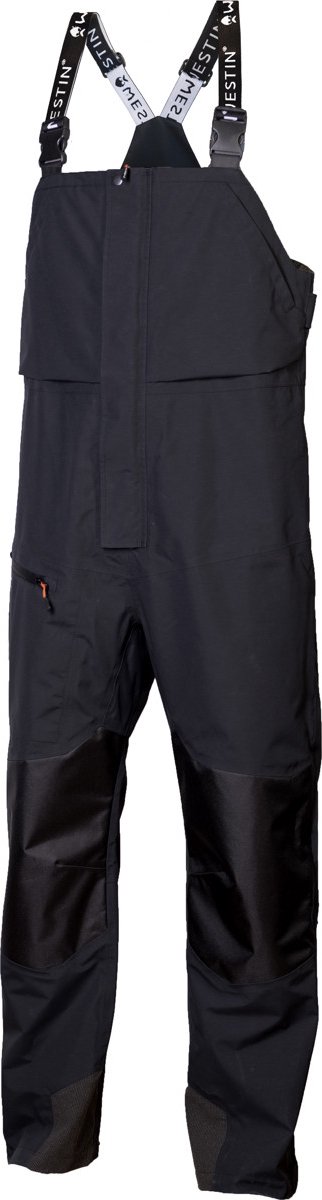 Westin W6 Rain Bibs - XXL - Steel Black