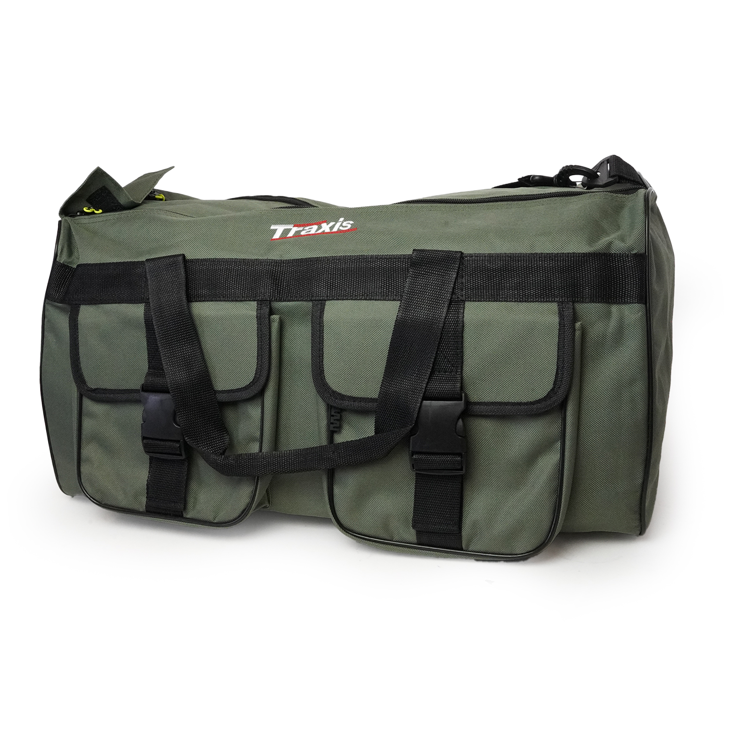 Ensemble de sacs de pêche Traxis - Fourre-canne - Sac de pêche - Vert - Carryall - 12ft Holdall