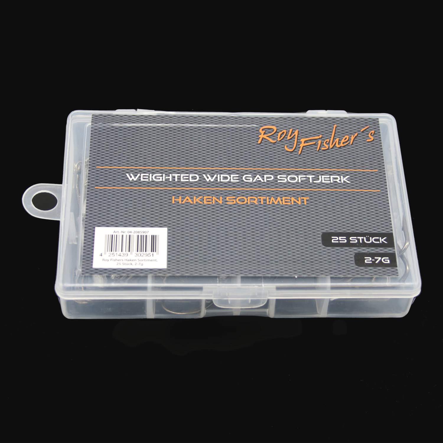 Hameçons Wide Gape Soft Jerk Plombés - Assortis - 25 pcs - 2 à 7g