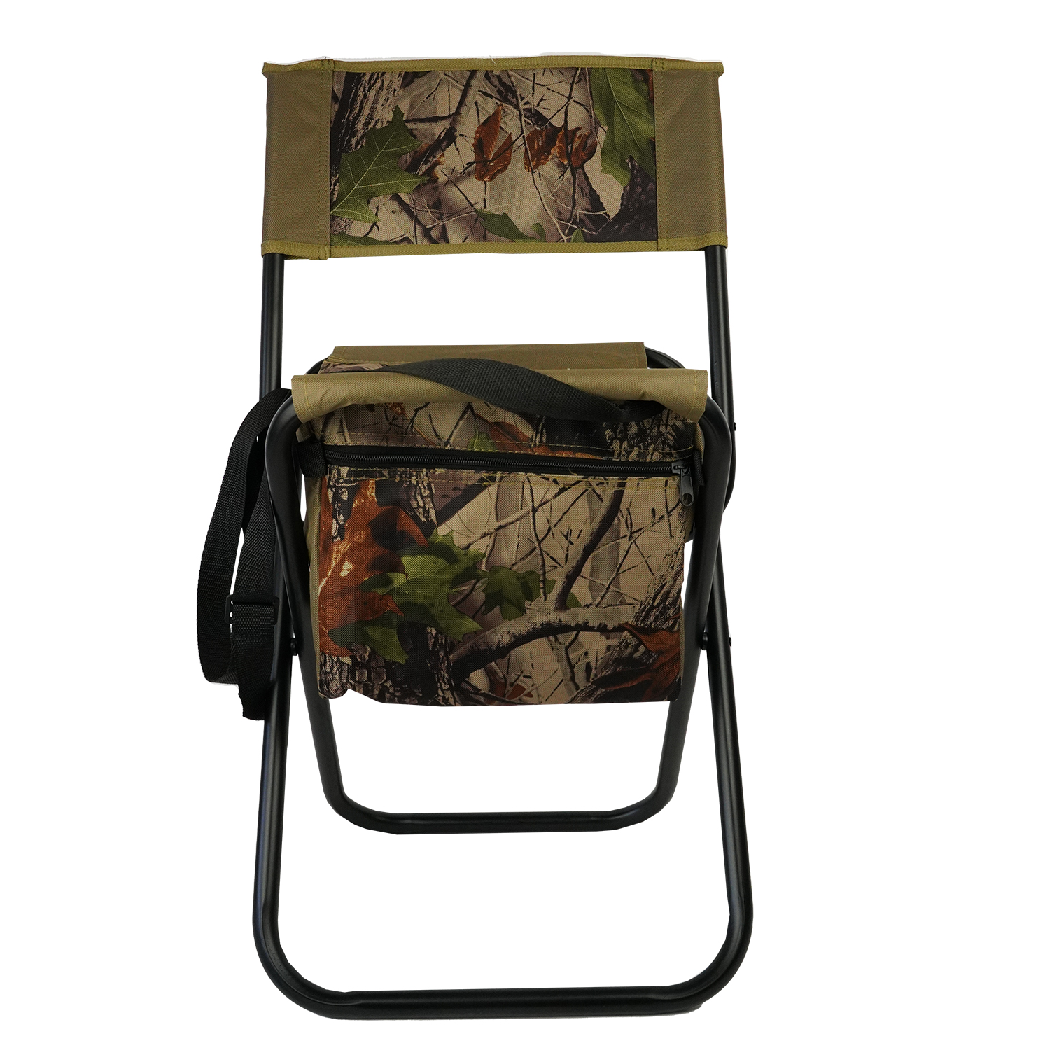 Chaise pliable Eurocatch - Tabouret de pêche - Avec sac et dossier - Camouflage