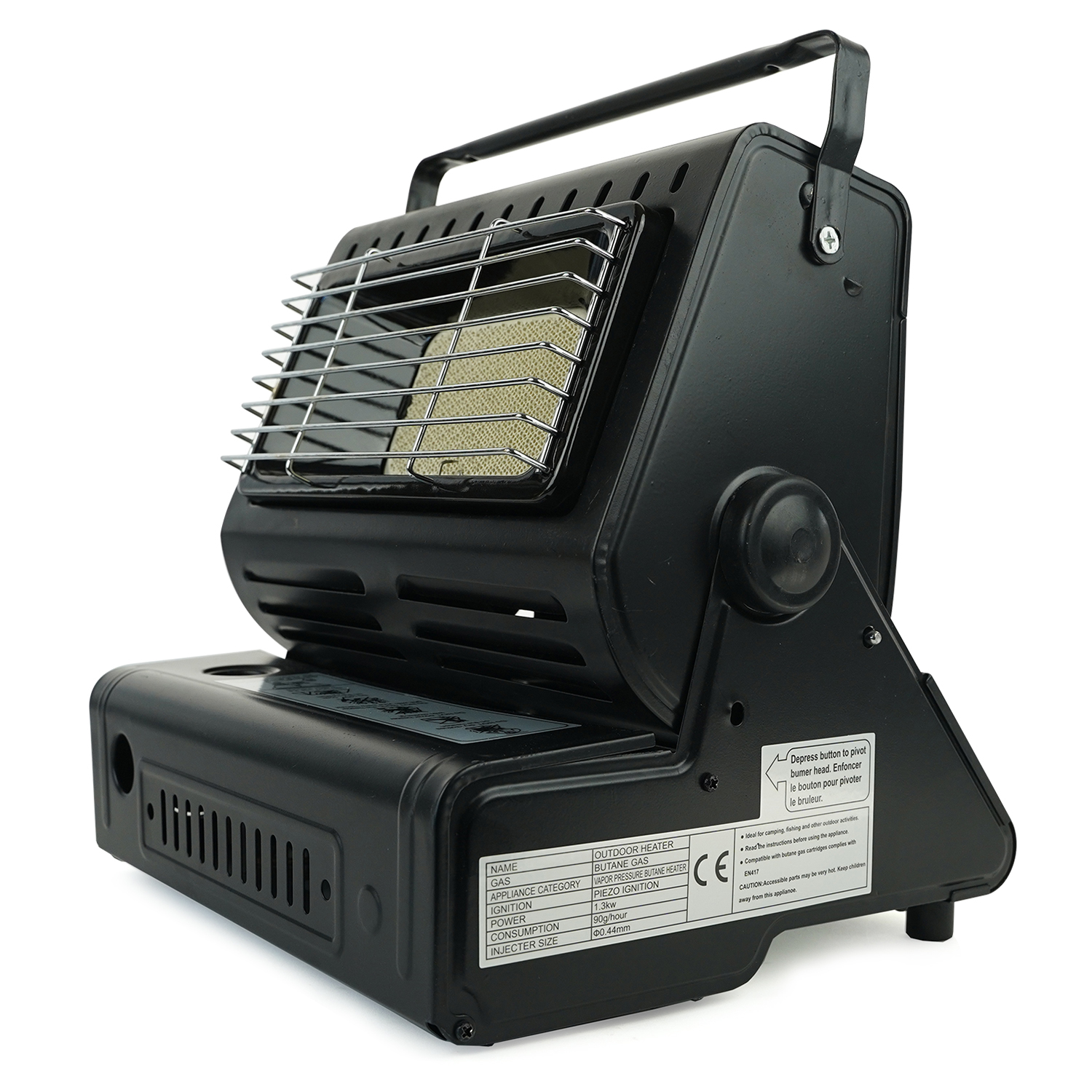 Eurocatch Réchaud et cuisinière à gaz - Ensemble de camping - 8 bonbonnes de gaz butane - Réchaud à gaz - Brûleur à gaz - Cuisinière - Chauffage