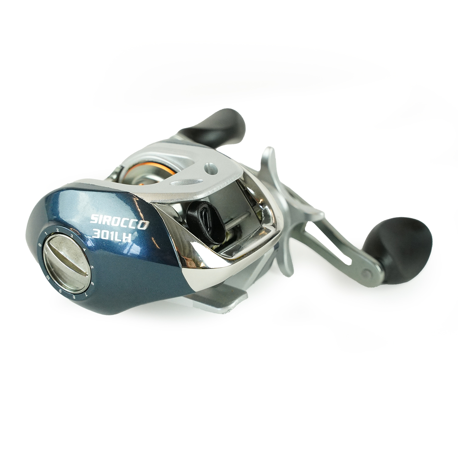 Moulinet pêche Sirocco 301LH - Moulinet baitcasting - Moulinet Carnassier