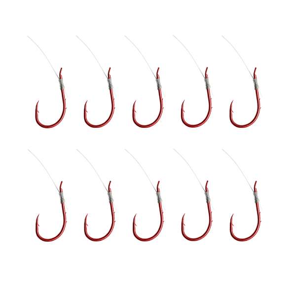 Spezi Trout Red - #14 - 0.14mm - 1.5kg - 70cm - 10pcs - Bas de Ligne 