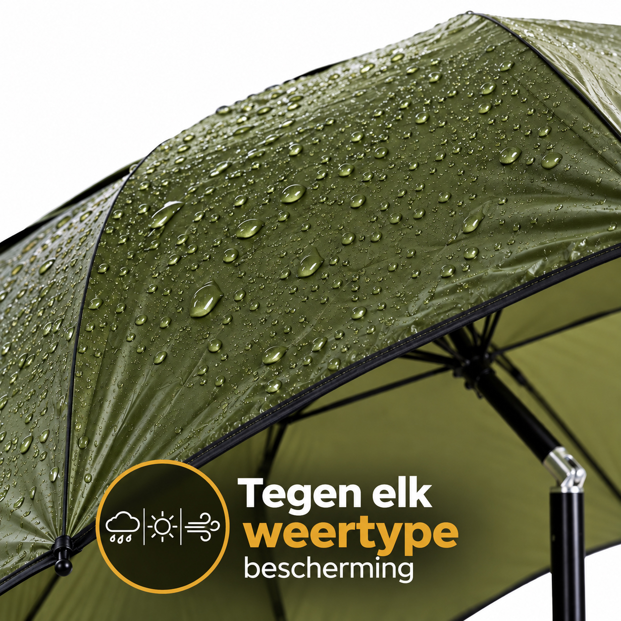 Parapluie Traxis - Parapluie de Pêche - Avec Fonction Articulée - diamètre 2,50m