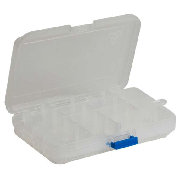 Tacklebox Transparant- 15 x 11.5 x 2.5cm