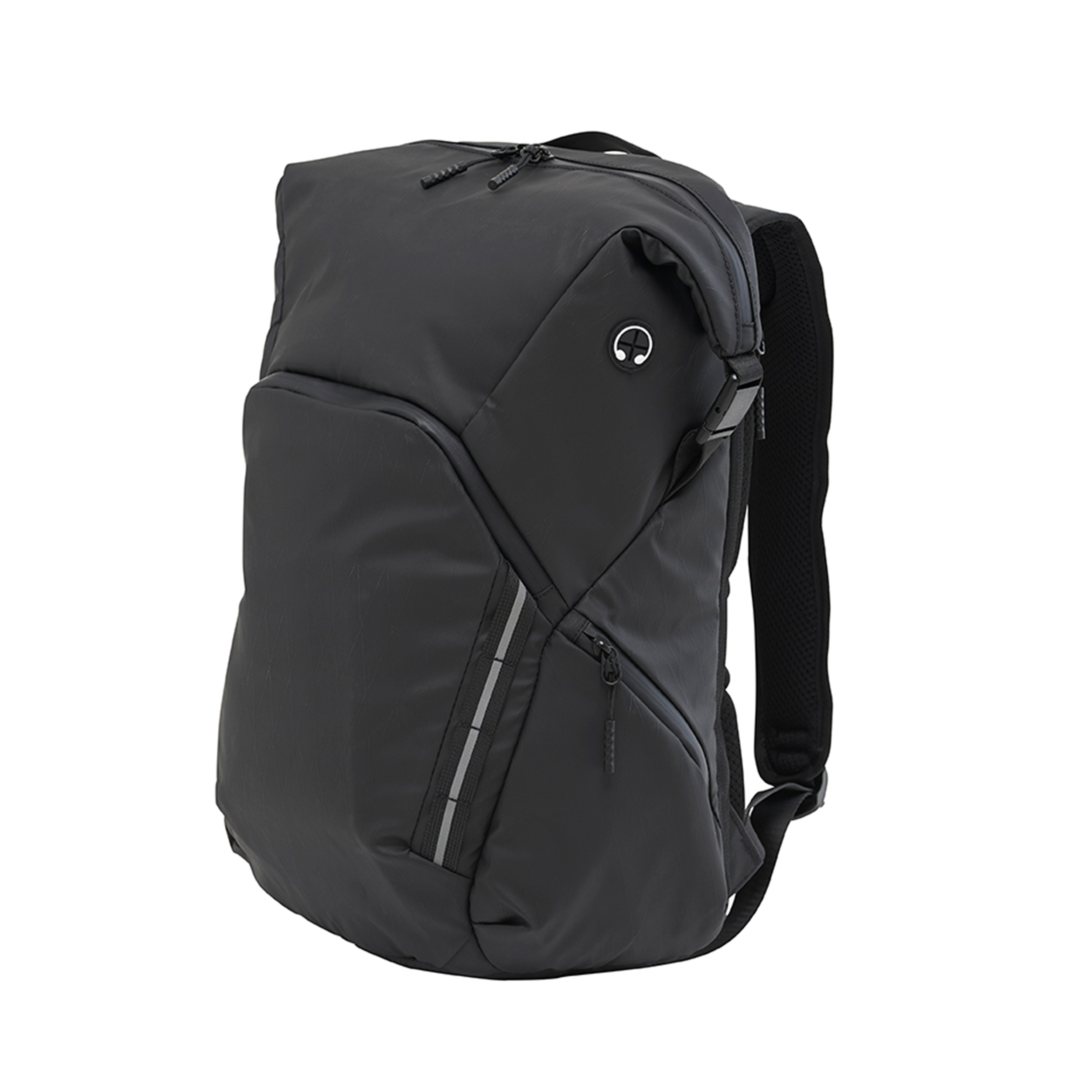 TechTrek Pro – Sac à dos imperméable 19 L – Noir – Compact et fonctionnel pour le quotidien et les voyages