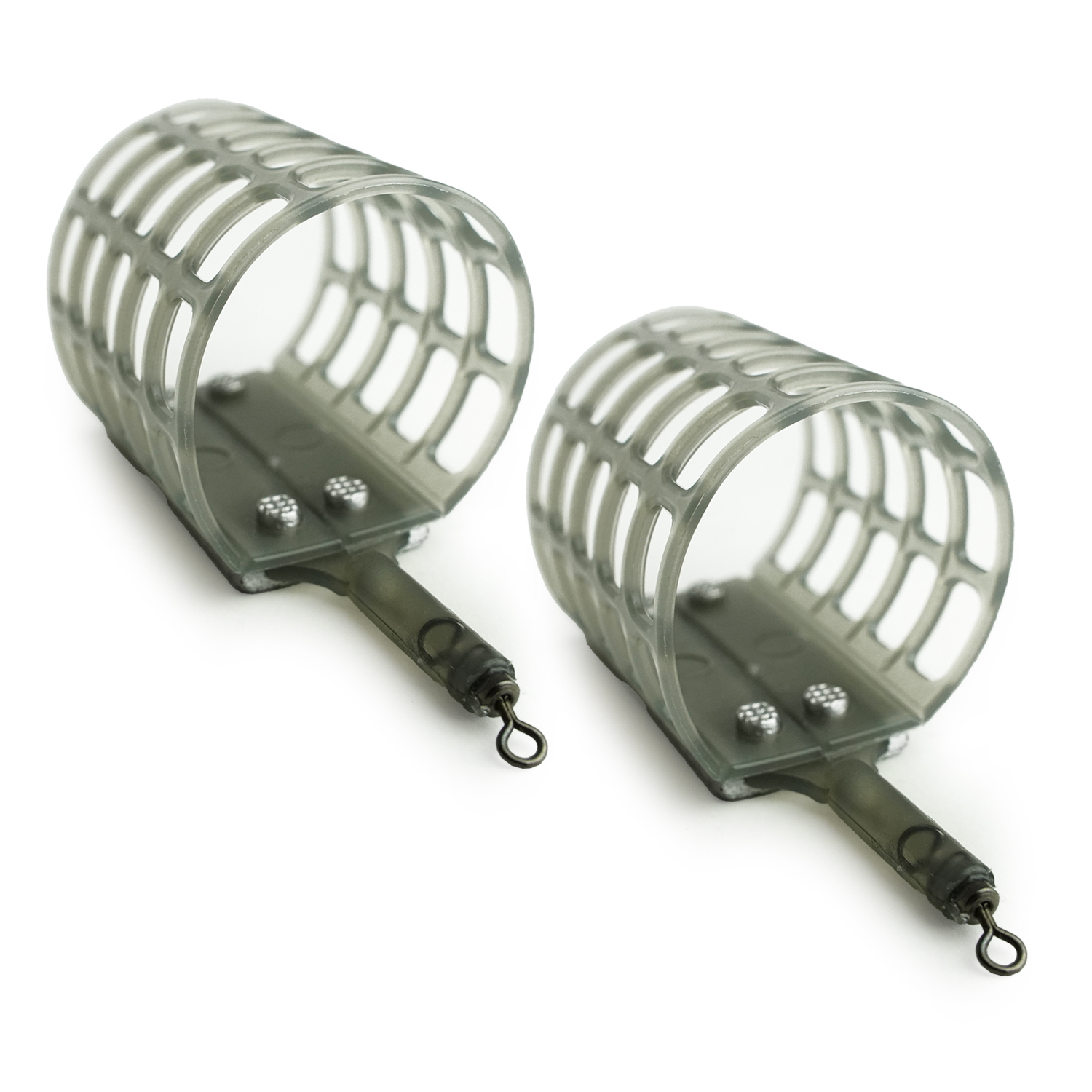 JVS Mangeoire Plastique 33x28mm 30g - Panier d'Alimentation - 2 Pièces