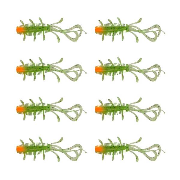 PowerBait Sick Bug - Firetiger - 7cm - 8pcs - Leurre Souple