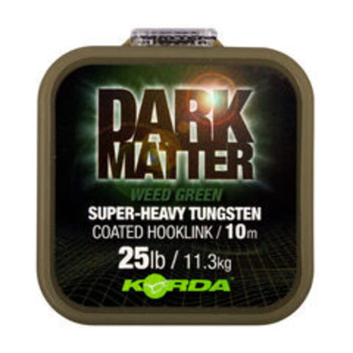 Dark Matter Tungsten Coated - Marron - 25lb - 10m - Matériau Bas de Ligne