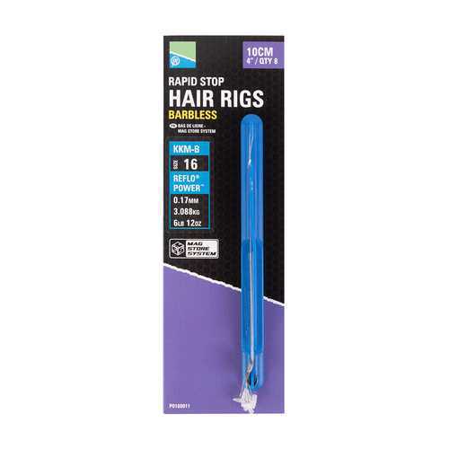 Preston Mss Rig - 4" Rapid Stop - Size 14 - KKM-B - (8 Rigs Per Stick)(10)