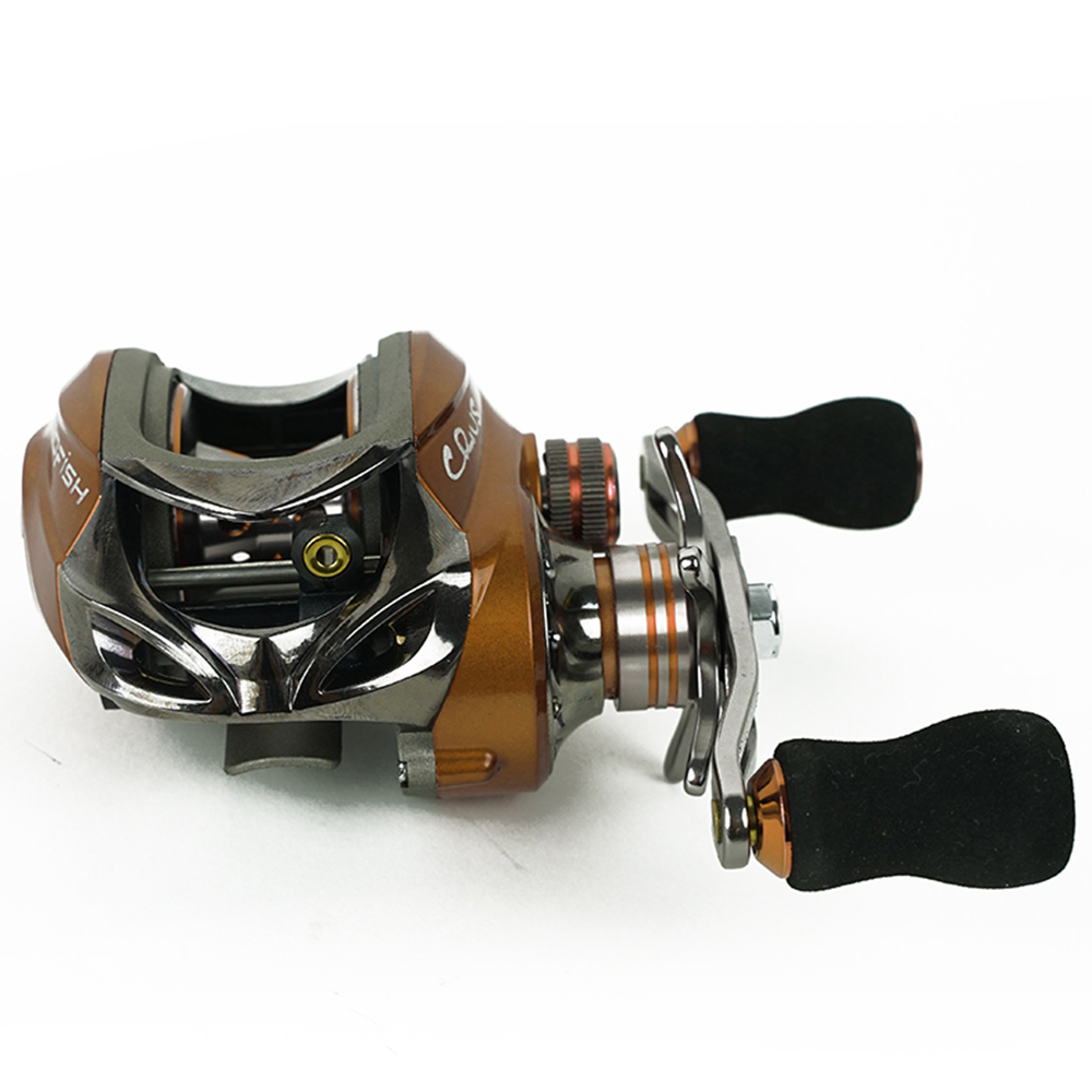 Profish Crius - Moulinet Baitcast LH ??- Rapport 7,0:1 - Couleur Braun