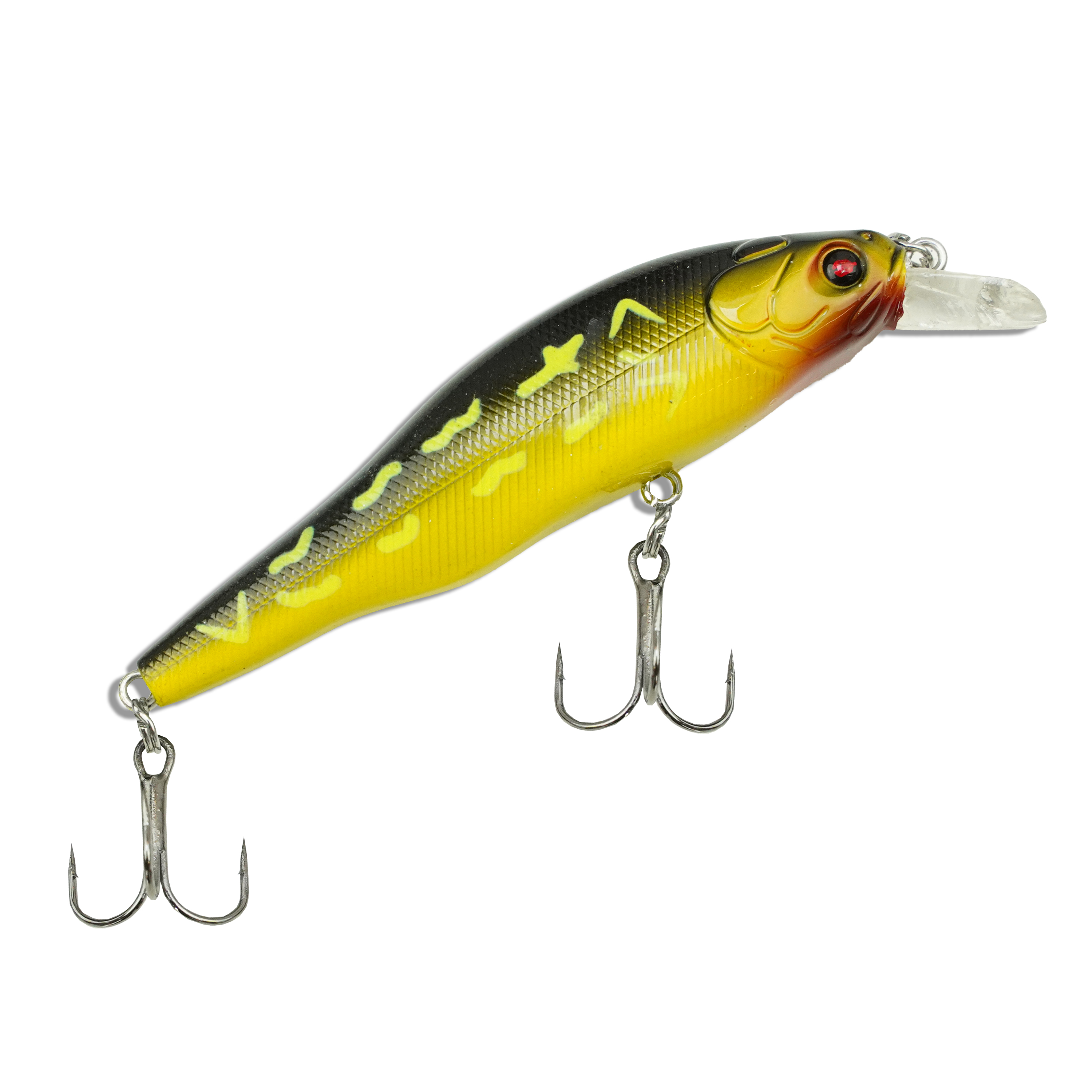 Viper Pro Flat Minnow - 8cm - Holy Perch - Rattlin