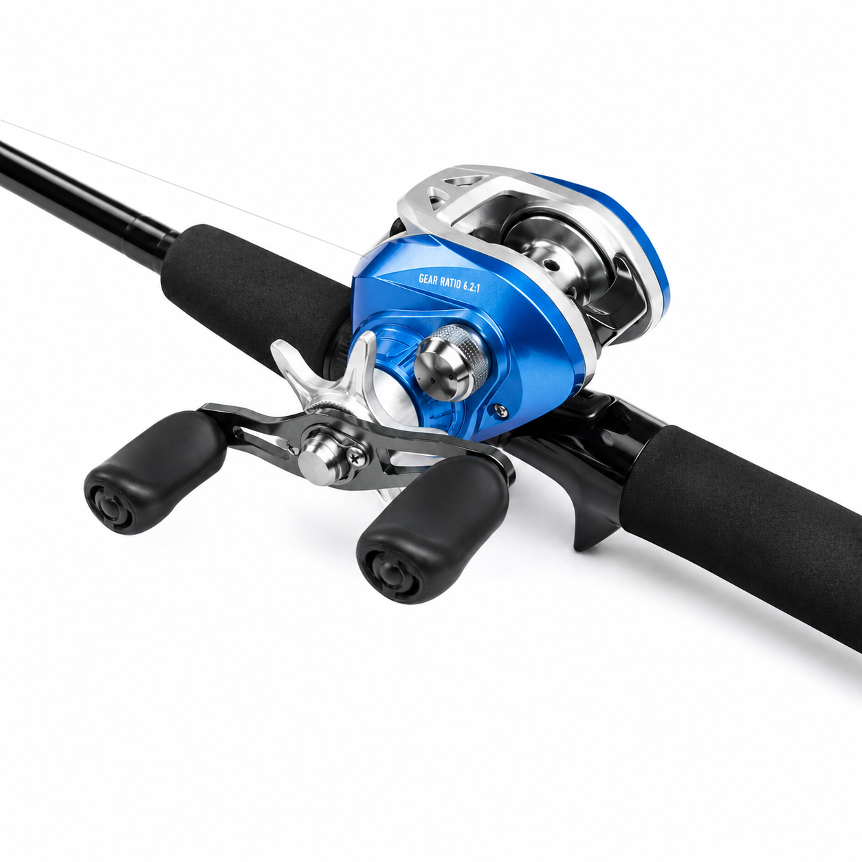 Moulinet pêche Sirocco 301LH - Moulinet baitcasting - Moulinet Carnassier