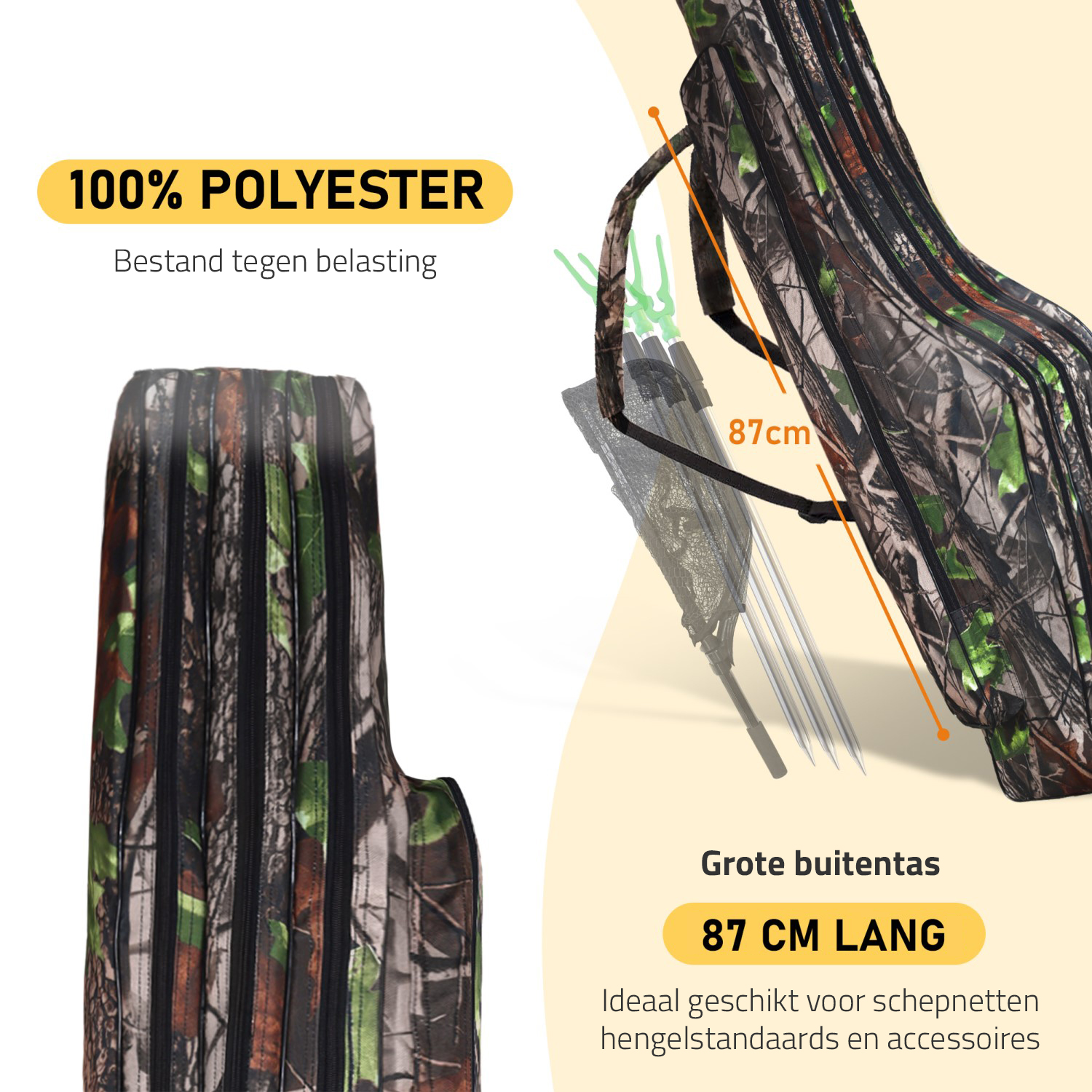 Camo Rod Bag - Fourreau- 1.25m