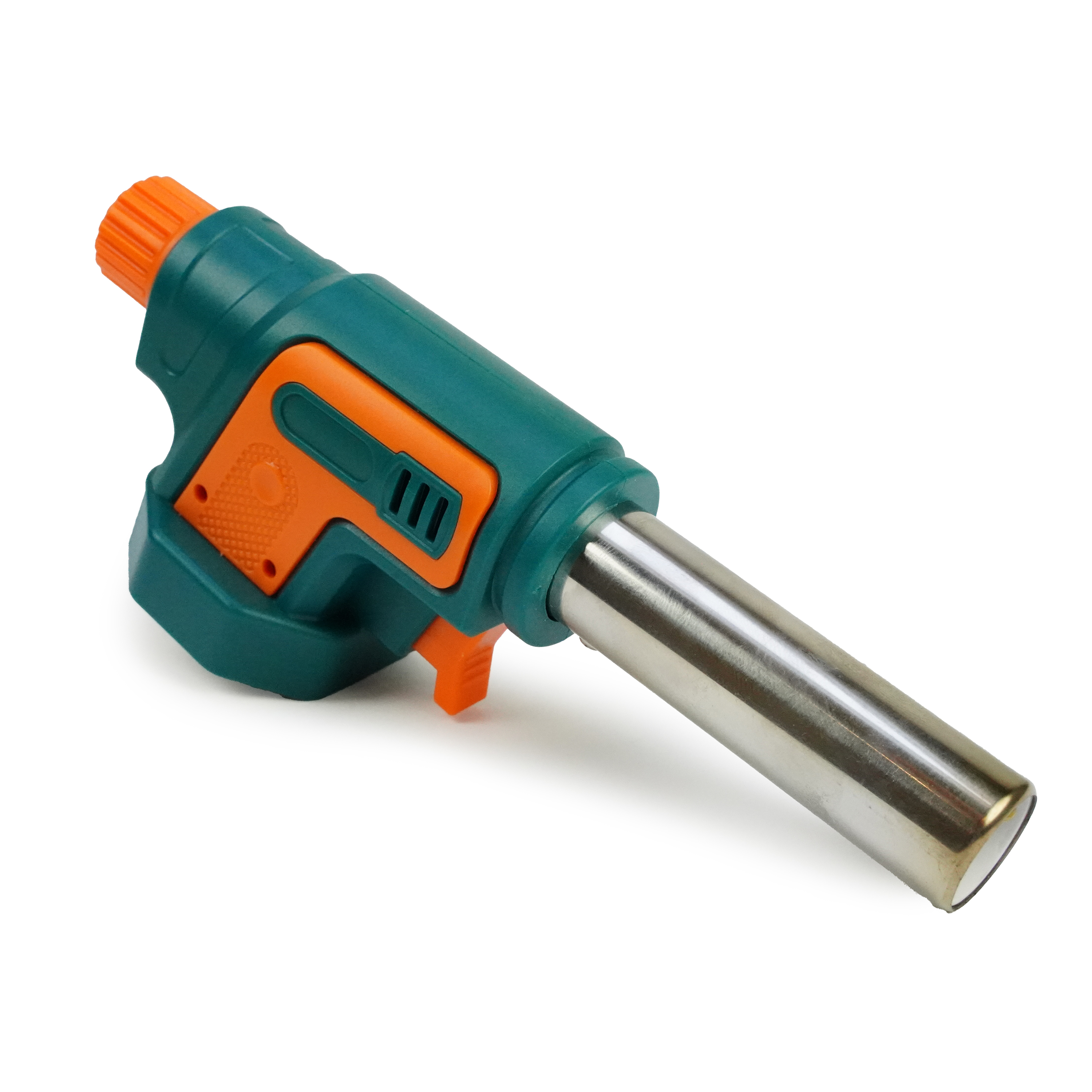 Eurocatch Gasbrander 1300°C – Voor 227g Cartridge – Elektrische Ontsteking – Instelbaar Brandvermogen – Soldeerbrander / Crème Brûlée Brander