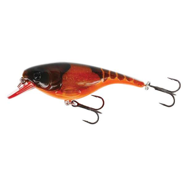 BabyBite SR Crankbait - Floating - 3D Fire Craw - 6.5cm - 12g - Poisson Nageur