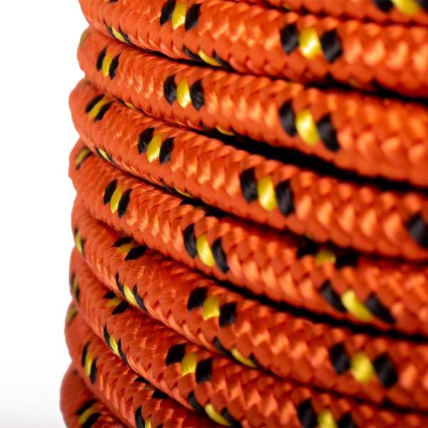 Polypropylène Cordage - Orange/Noir/Jaune - 8mm - 10m - Corde