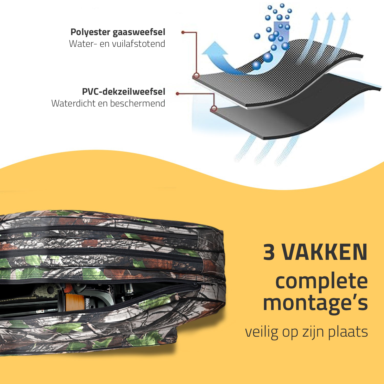 Camo Rod Bag - Fourreau- 1.65m