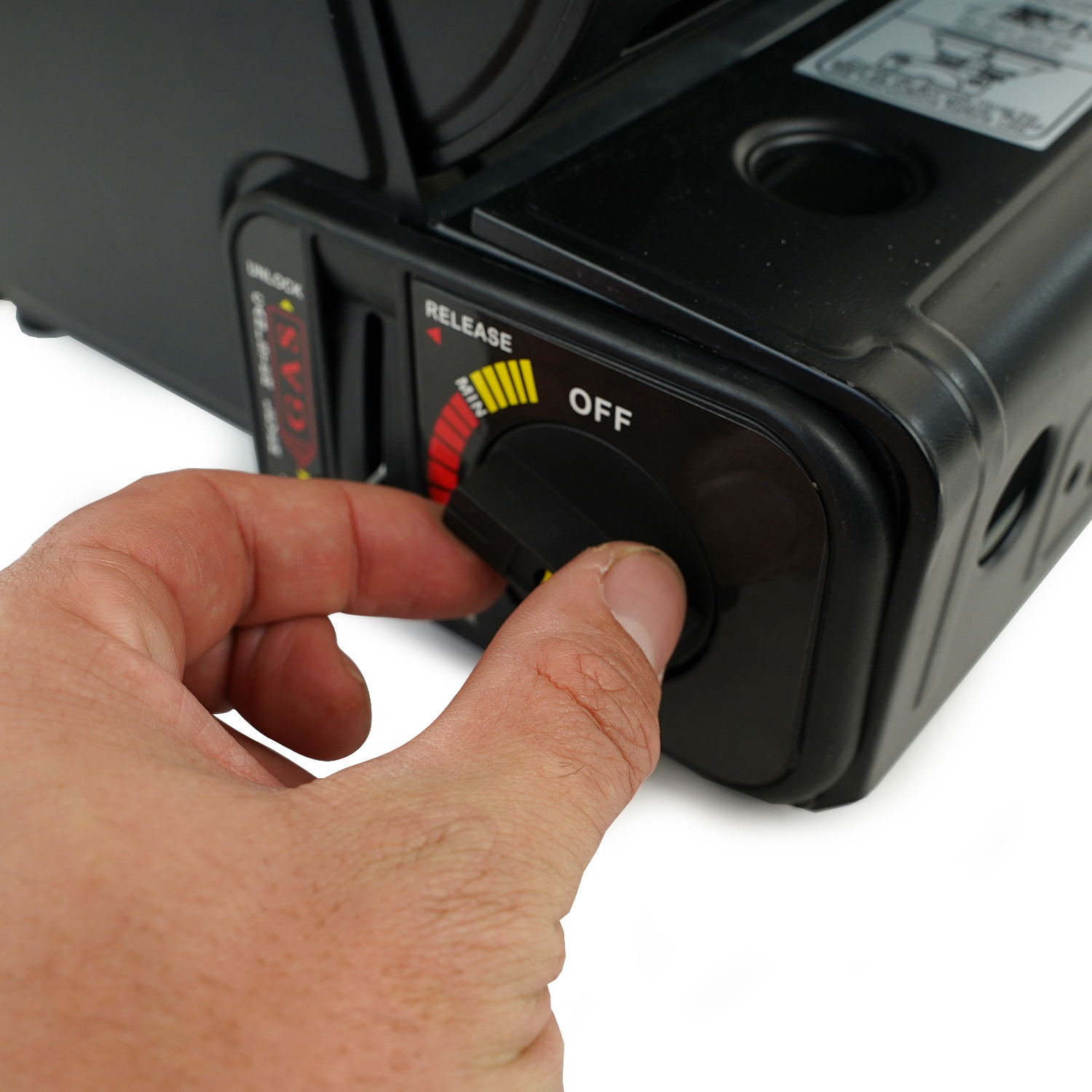 Eurocatch Réchaud et cuisinière à gaz - Ensemble de camping - 8 bonbonnes de gaz butane - Réchaud à gaz - Brûleur à gaz - Cuisinière - Chauffage