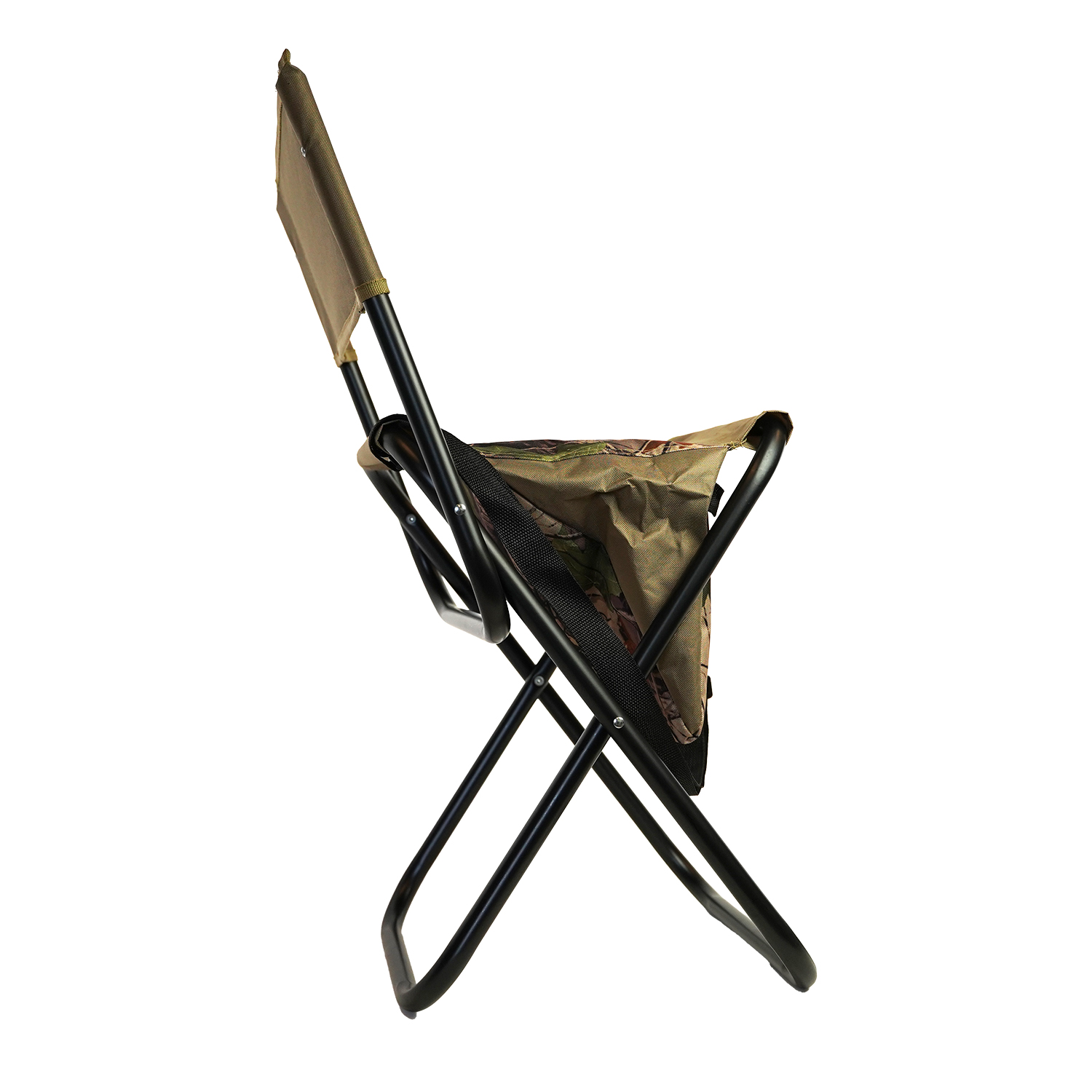 Chaise pliable Eurocatch - Tabouret de pêche - Avec sac et dossier - Camouflage