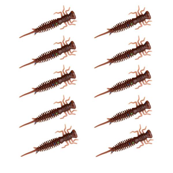 Nymph Crawler - Blue Cinnamon - 4cm - 10pcs
