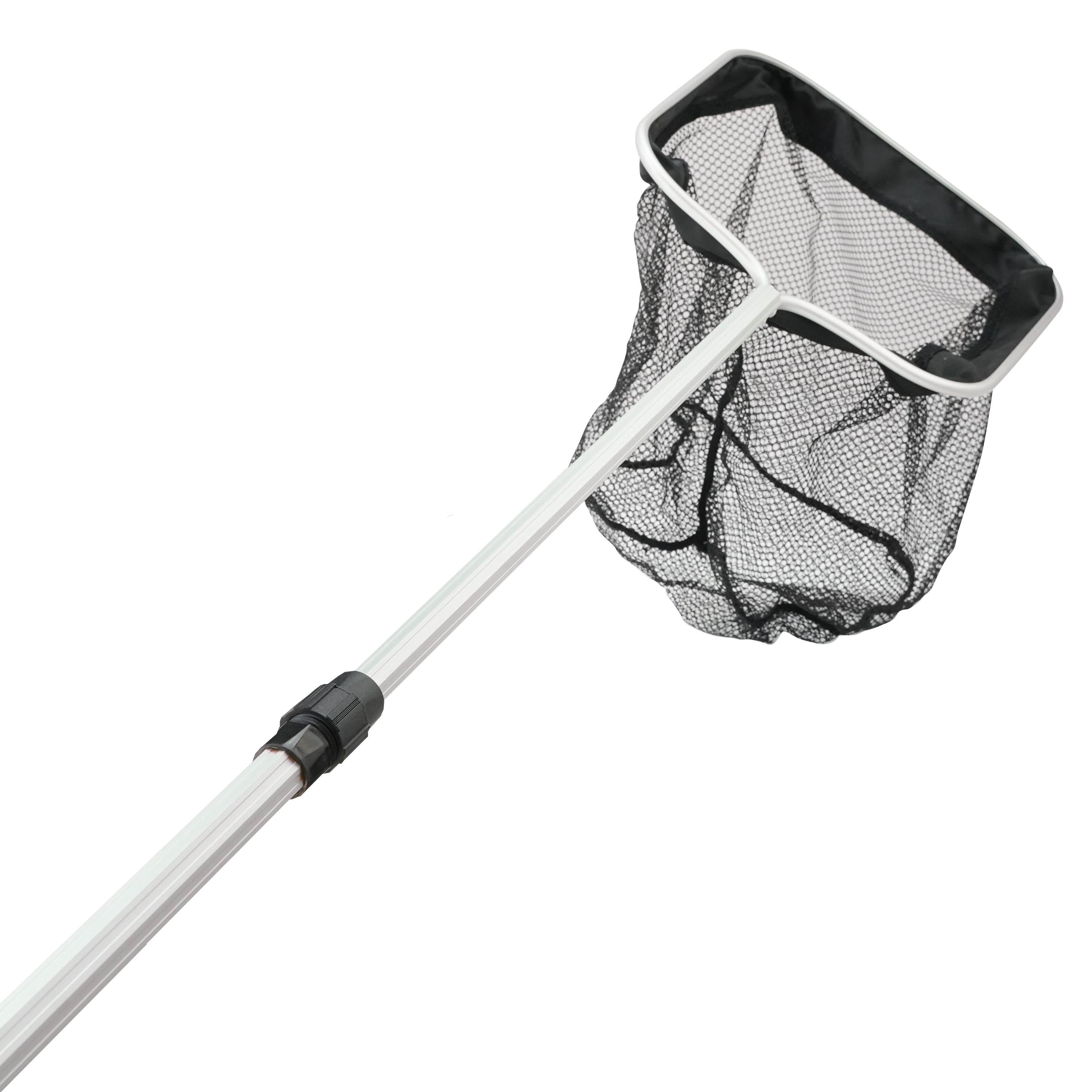 Filet de bassin Eurocatch avec perche télescopique 2,10 m - 30x30x30cm