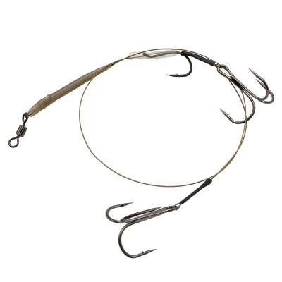 Pike Trace Specialist - Double - #1/1 - 12kg - 60cm - Bas de Ligne Montés