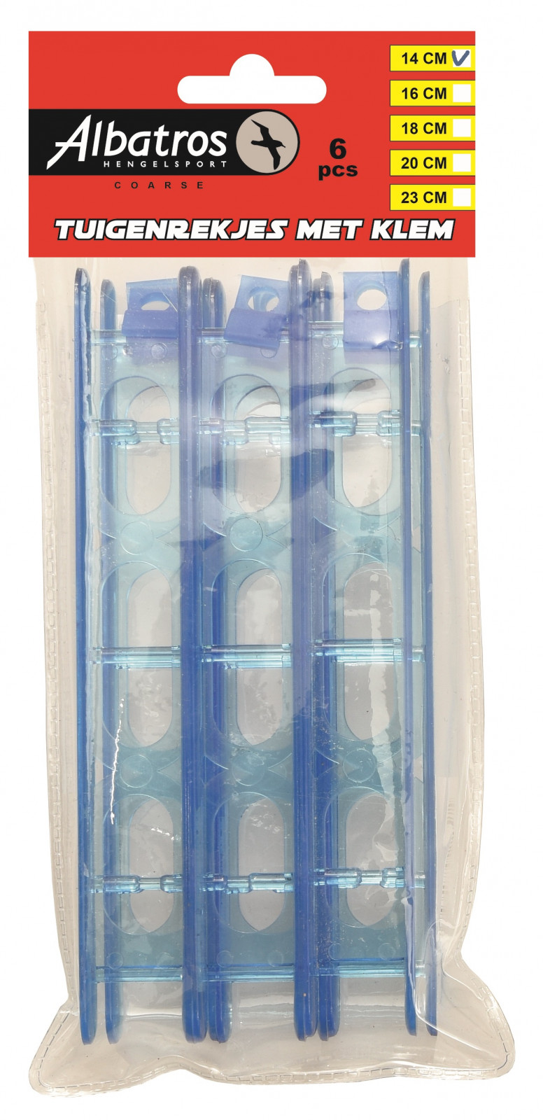 Albatros Lot de Plioirs à Bas de Ligne avec Clip - 18cm