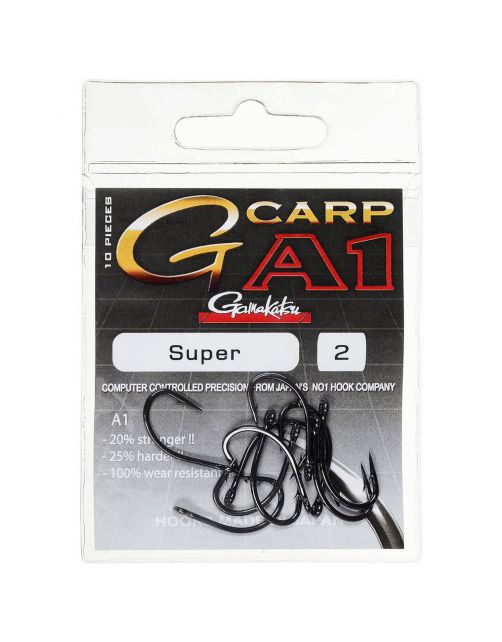 Gamakatsu A1 G-Carp Super Hooks - Size #6