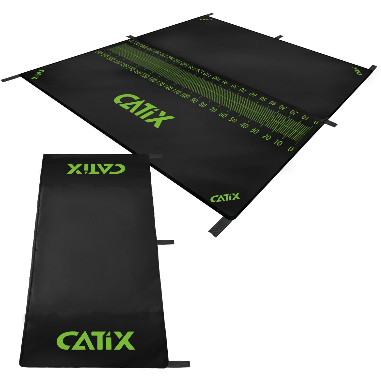 Catix Tapis de décrochage + Toise 230x200cm