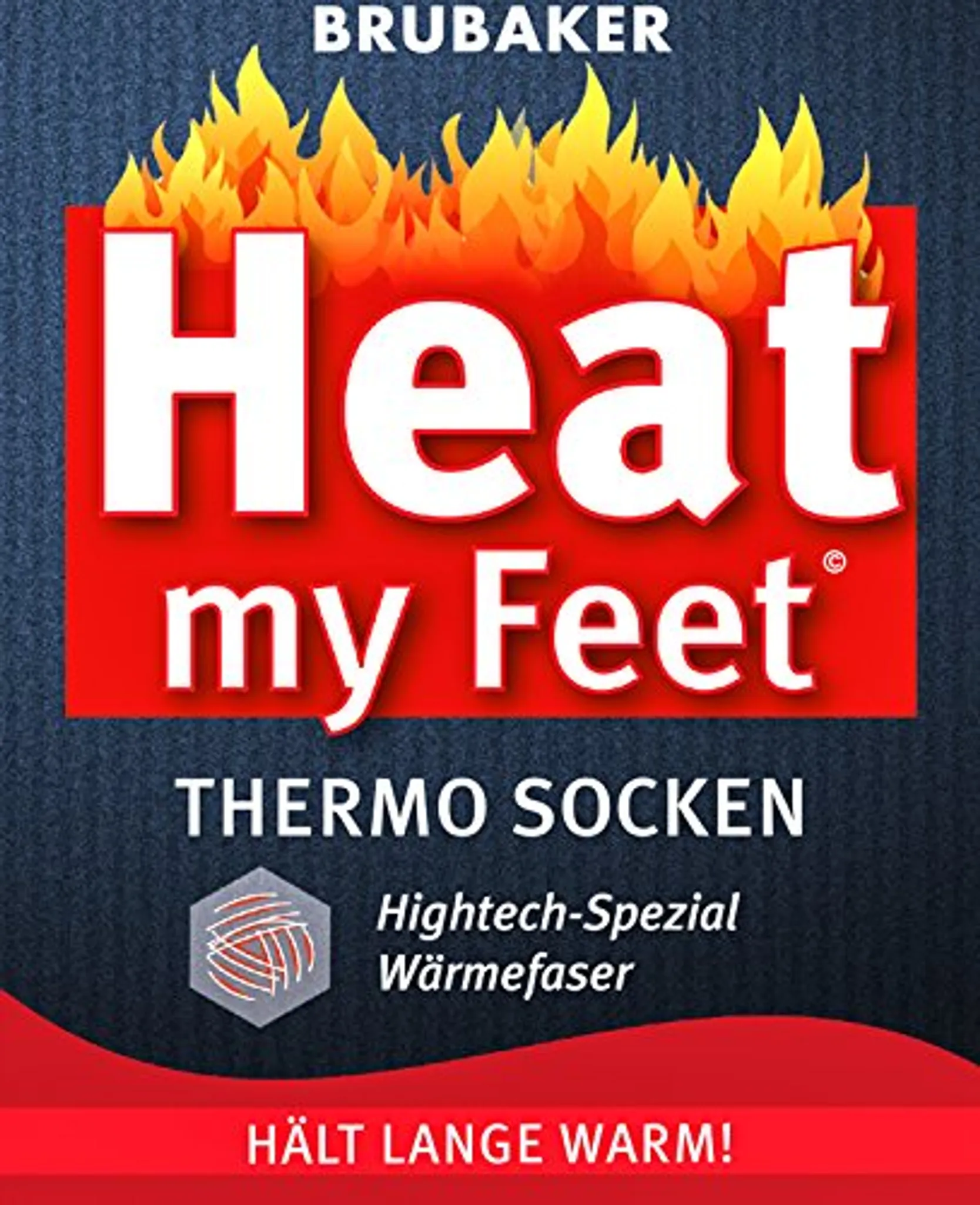 2 paires de chaussettes thermiques - Heat my feet