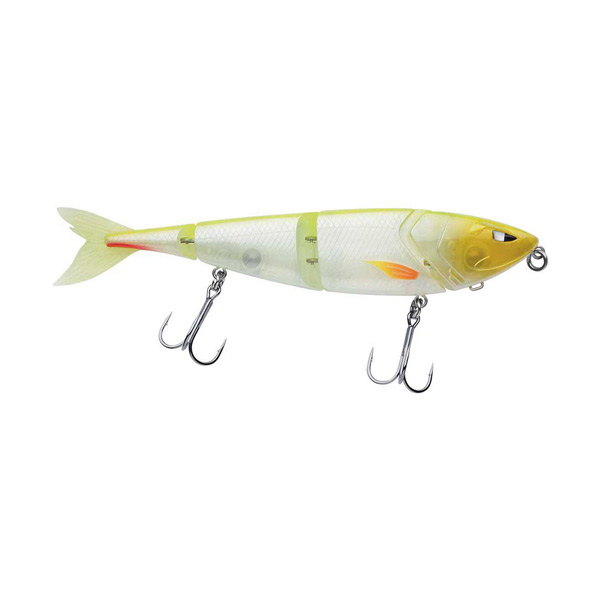 Zilla Swimmer - White Chartreuse - 12cm - Swimbait