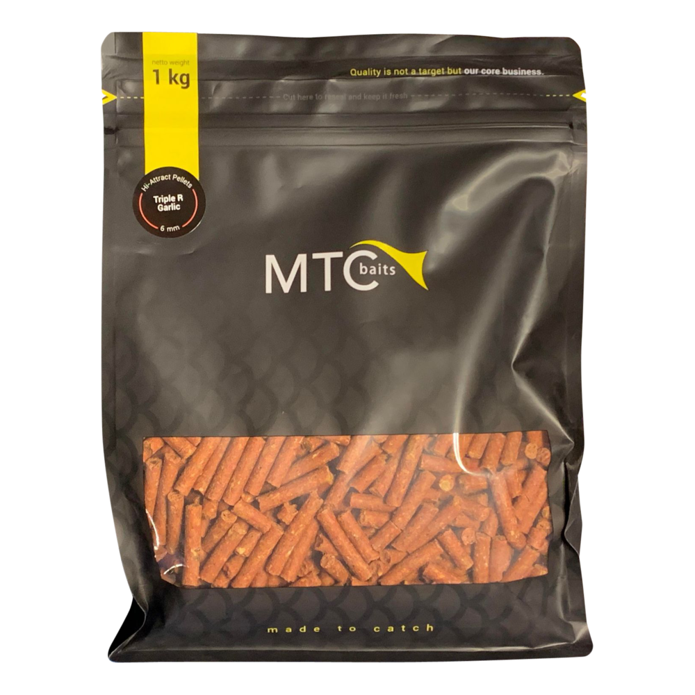 MTC Pellet Hi-Att - Triple R Garlic - 1kg - 6mm