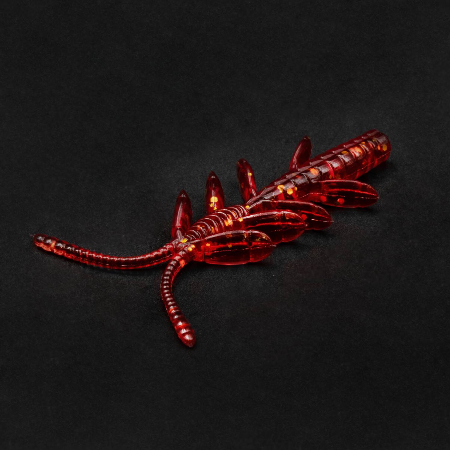 Double Dick - Chartreuse Glitter - 6.2cm - 1g - Leurre Souple